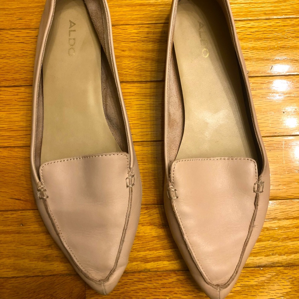 Muted Pink Aldo Flats
